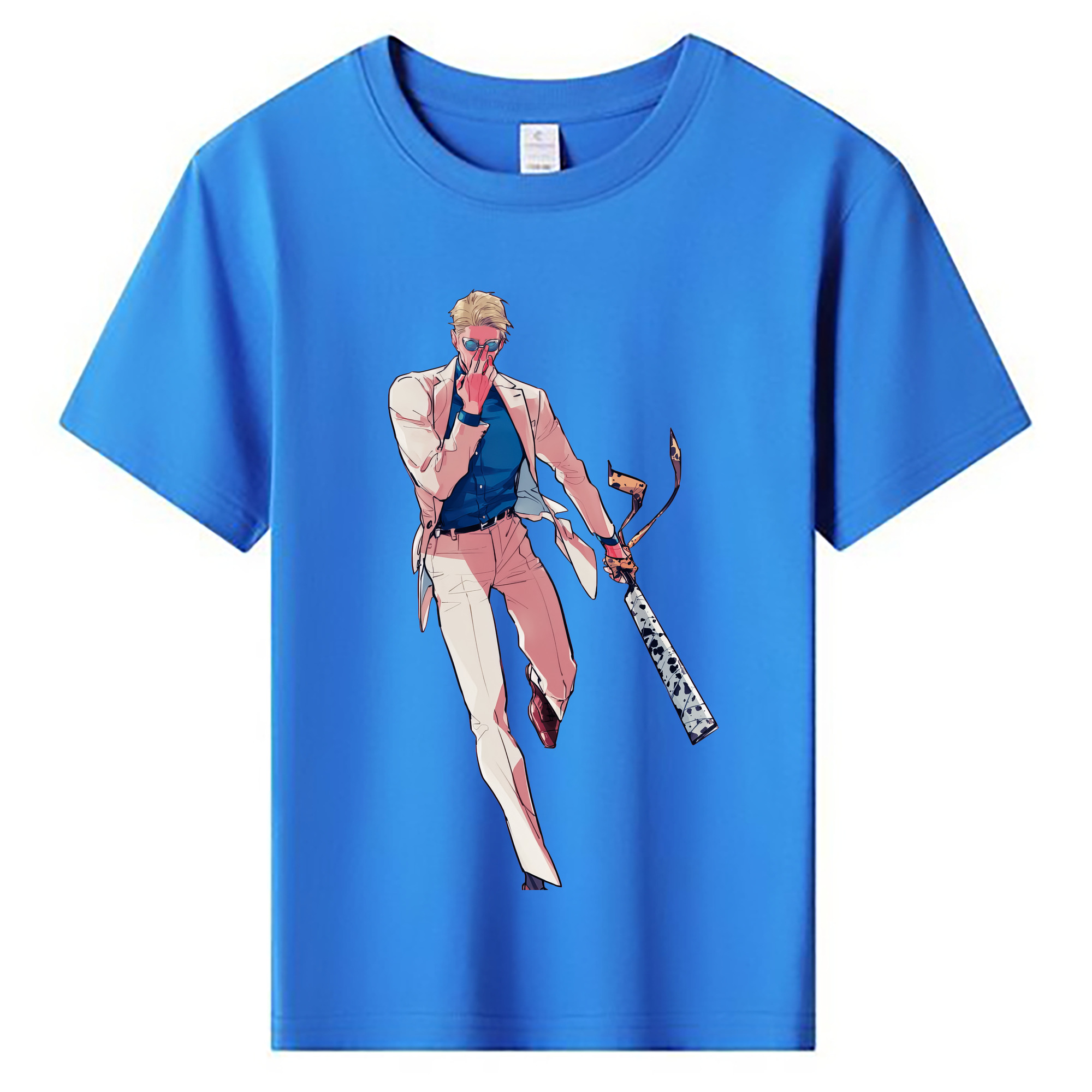 （画像用） 呪術廻戦 Jujutsu Kaisen 綿100％キッズTシャツ（フロントプリント）
